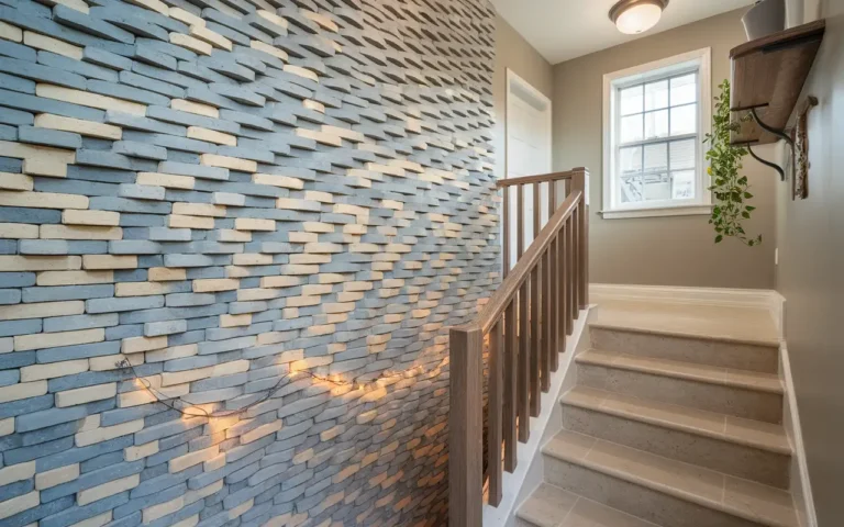 Stairway Accent Wall Ideas