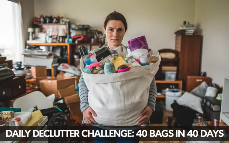 Daily Declutter Challenge:40 Bags in 40 Days