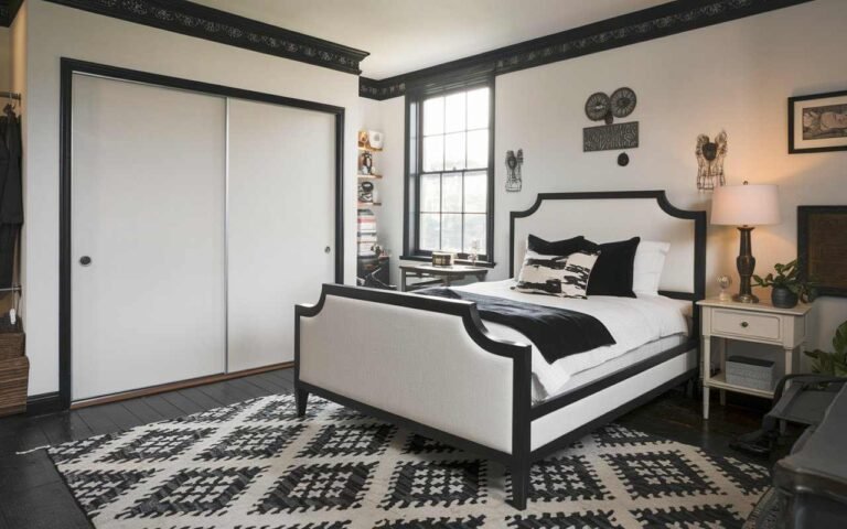 Black and White Bedroom Ideas