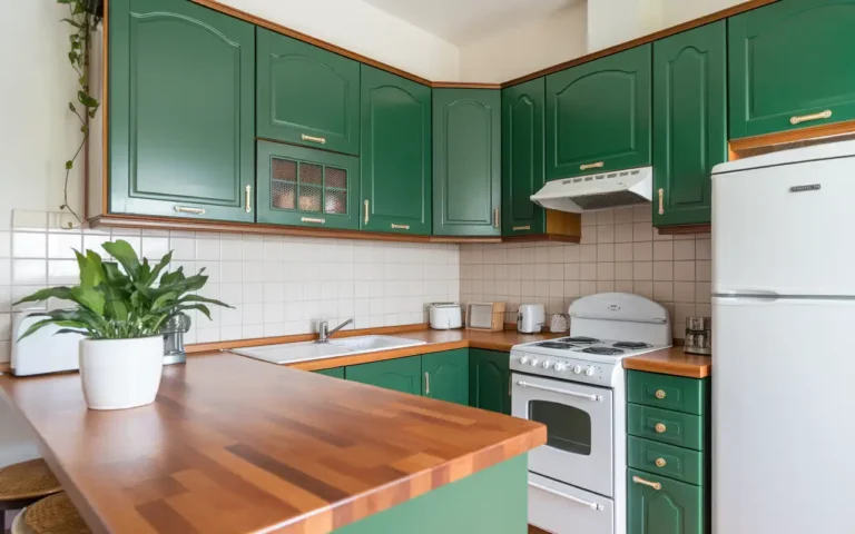 Green Kitchen Cabinet Ideas