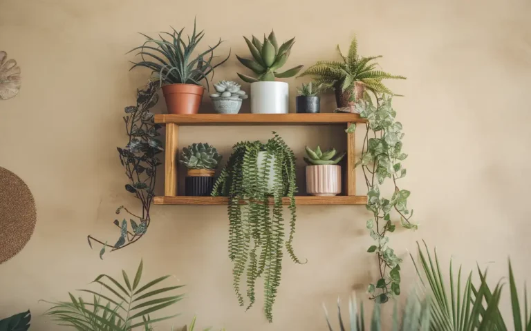 Plant Wall Shelf Ideas