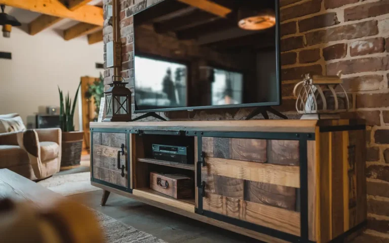 16 Farmhouse TV Stand Ideas for a Rustic Vibe