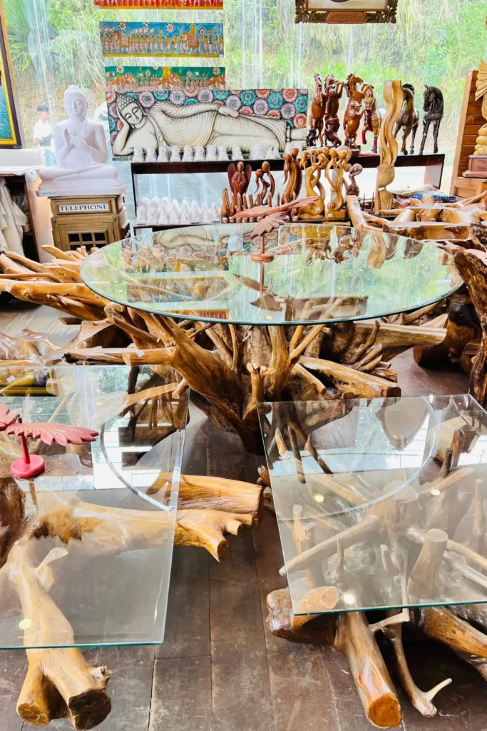 Driftwood Coffee Table For Coastal Neutral Living Room