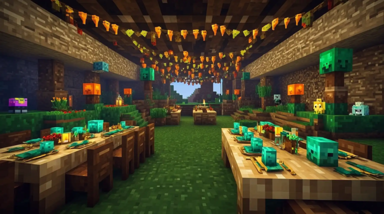 21 Epic Minecraft Party Décor Ideas (With Complete Party Plan)