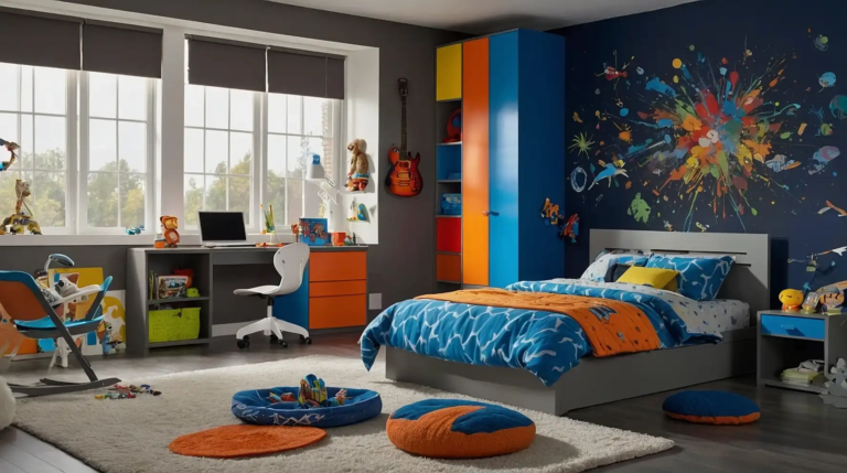 27 Dynamic Paint Colors for Boys’ Rooms That Grow with Your Child