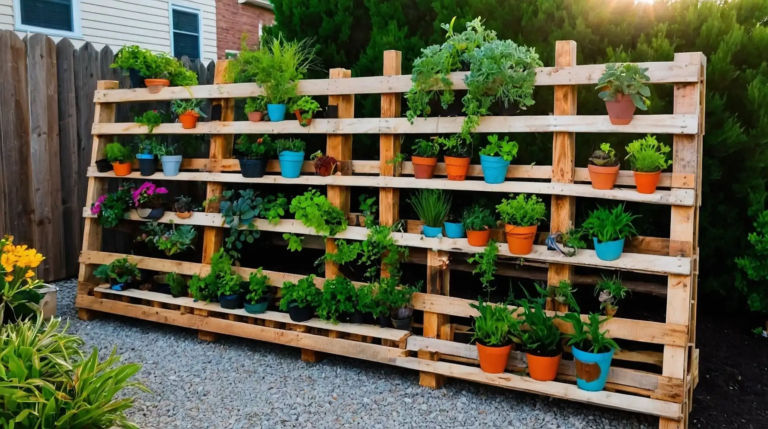 27 Easy and Creative DIY Pallet Garden Ideas for Budget-Friendly Outdoor Spaces