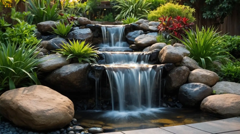 17 Enchanting Small Garden Waterfall Ideas That Transform Any Outdoor Space