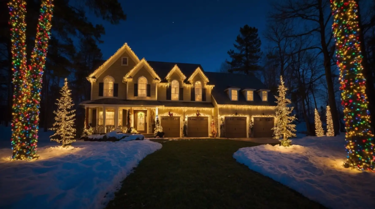 27 Magical Outdoor Christmas Lights Ideas to Transform Your Home