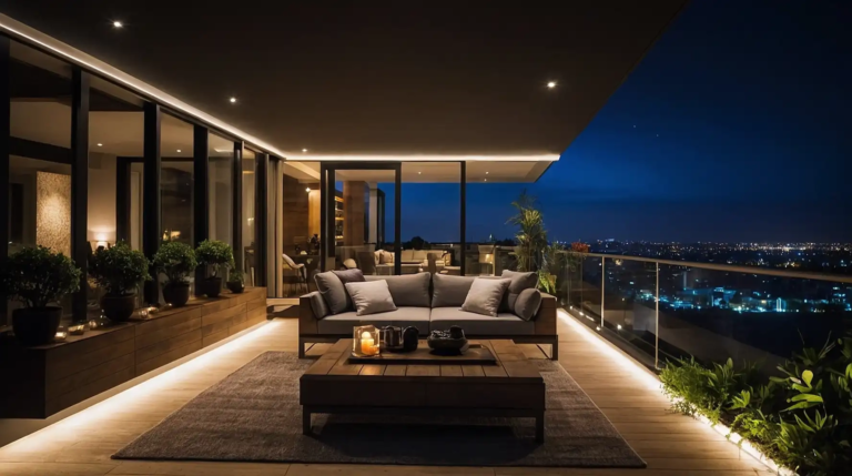 27 Stunning Modern Balcony Lighting Ideas (Transform Your Outdoor Space)