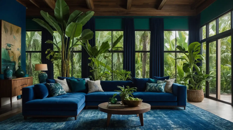 27 Stunning Blue and Green Living Room Ideas That Bring Nature’s Palette Indoors